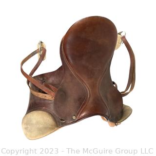 15" English Dressage Saddle Sold by Collegiate Quality Saddlery.  Made in Argentina.  Dressage Pads sold by Dover Saddlery, Wellesley, MA   (was 206 XJT)