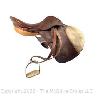 15" English Dressage Saddle Sold by Collegiate Quality Saddlery.  Made in Argentina.  Dressage Pads sold by Dover Saddlery, Wellesley, MA   (was 206 XJT)