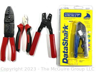 Selection of Pliers and Crimper Tools