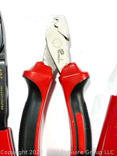 Selection of Pliers and Crimper Tools