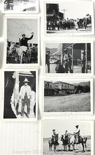 Group of 1920s Photos of Western United States Including Horse Trail Ride, Cowboy Towns, General Stores etc.