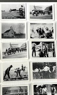 Group of 1920s Photos of Western United States Including Horse Trail Ride, Cowboy Towns, General Stores etc.