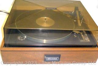 Vintage Benjamin Miracord ELAC 50H Record Player Turn Table Phonograph, Dust Cover and Plinth (was Phono2)