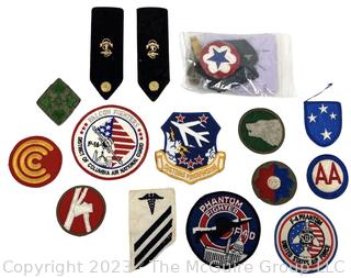 Selection of Modern and Vintage Military Uniform Patches