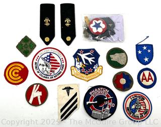 Selection of Modern and Vintage Military Uniform Patches