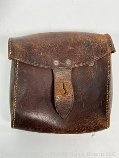 WWII Leather Ammunition Pouch 