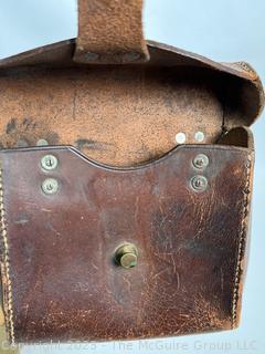 WWII Leather Ammunition Pouch 