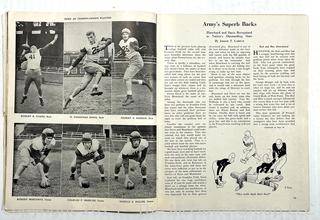 November 10, 1945 Columbia Lions v. UPenn Quakers NCAA College Football Program 