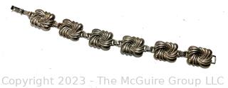 Vintage Danecraft Sterling Silver Link Bracelet