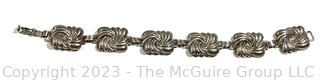 Vintage Danecraft Sterling Silver Link Bracelet