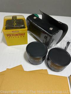 Nimslo 3D 35mm Vintage Camera with Nimslo Opti-Lite Electronic Flash NOS