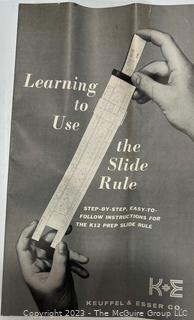 Drafting Tools Including Two (2)  Slide Rules  