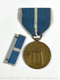 Two (2) US Army Service Medals, Korea