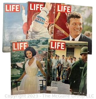 Group of Life Magazines, 1960s