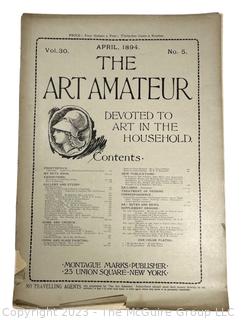  The Art Amateur Magazine April 1894