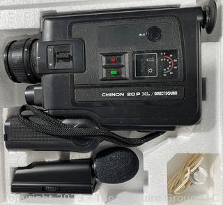 Chinon 20 PXL Direct Sound Super 8 Film Movie Camera