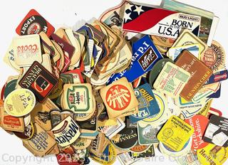 Large Collection of Bar Beer Coasters