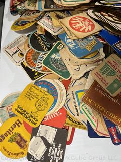 Large Collection of Bar Beer Coasters