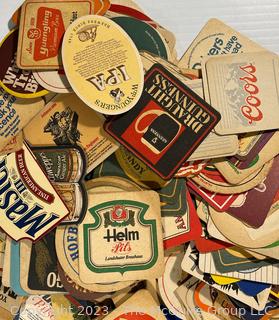 Large Collection of Bar Beer Coasters