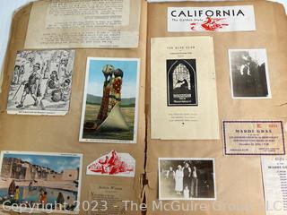 1937 Scrapbook from California Area with Photographs