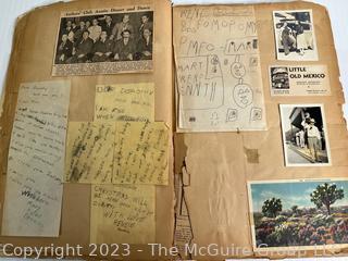 1937 Scrapbook from California Area with Photographs