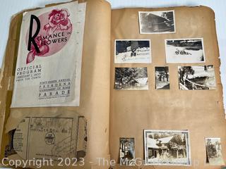 1937 Scrapbook from California Area with Photographs