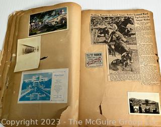 1937 Scrapbook from California Area with Photographs