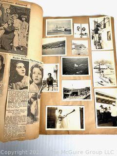 1937 Scrapbook from California Area with Photographs