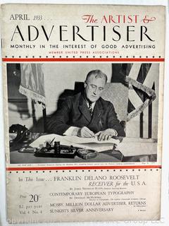 Collection of Franklin D. Roosevelt Paper Ephemera