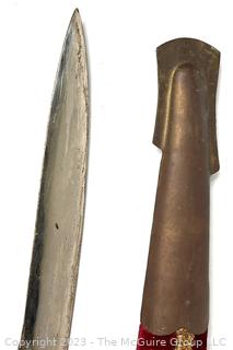 1950’s Talwar Indian-Pakistan Sword And Sheath Made for Trade   