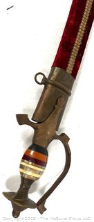 1950’s Talwar Indian-Pakistan Sword And Sheath Made for Trade   