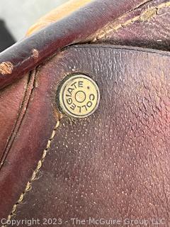 15" English Dressage Saddle Sold by Collegiate Quality Saddlery.  Made in Argentina.  Dressage Pads sold by Dover Saddlery, Wellesley, MA   (was 206 XJT)