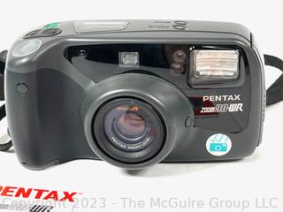 Pentax Zoom camera 90-WR Weather Resistant AF 35mm Point & Shoot Film Camera (untested)