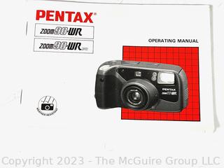 Pentax Zoom camera 90-WR Weather Resistant AF 35mm Point & Shoot Film Camera (untested)