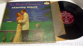 Selection of three (3) vinyl records: Bing Crosby "Christmas", Michelle Le Grand and  Stanley Black (was Phono0004)