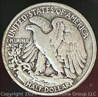 1942 S Walking Liberty Half Dollar Coin