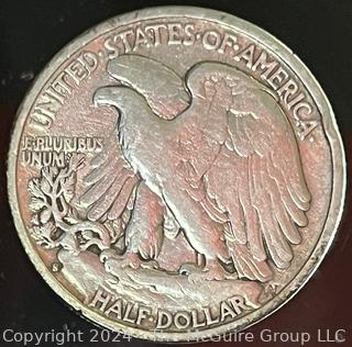 1944 S Walking Liberty Half Dollar Coin