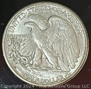 1943 D Walking Liberty Half Dollar Coin