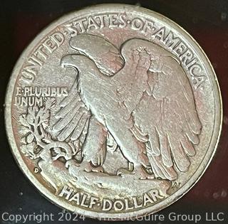 1941 D Walking Liberty Half Dollar Coin