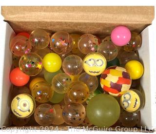 Collection of Vintage Rubber Super Bouncy Balls 