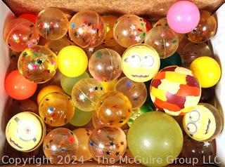 Collection of Vintage Rubber Super Bouncy Balls 