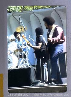 Group of 1970's Photographic Slides of Country Joe McDonald and The Joy of Cooking Bands in Concert and Back Stage.  