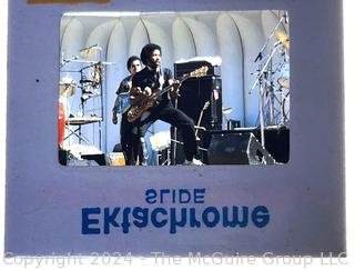 Group of 1970's Photographic Slides of Country Joe McDonald and The Joy of Cooking Bands in Concert and Back Stage.  