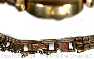 10kt Gold Filled Ladies 21 Jewel Benrus Wrist Watch