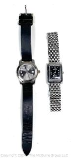 Two (2) Mercedes Benz Wristwatches