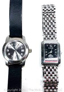 Two (2) Mercedes Benz Wristwatches