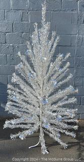 7 Foot Vintage Aluminum "Pom Pom" Sparkler Tree with Box