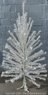 7 Foot Vintage Aluminum "Pom Pom" Sparkler Tree with Box