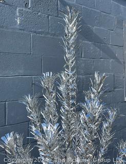 7 Foot Vintage Aluminum "Pom Pom" Sparkler Tree with Box