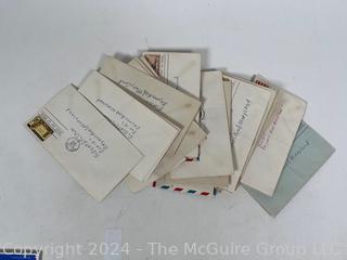 24 First Day Issue Stamped Envelopes. Philately